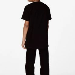 BOYS TRACK SETS New Arrivals BOYS GARLAND T-SHIRT TRACKSET-BLACK