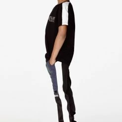 BOYS TRACK SETS BOYS CRISS T-SHIRT REFLECTIVE TRACK SET-BLACK New Arrivals