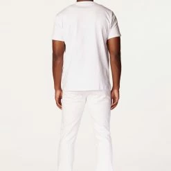 Brand new ✔️ MENS TRACK SETS CHASE T-SHIRT STACKED FLARE TRACKSET-WHITE 🔔 13 MENS TRACK SETS CHASE T-SHIRT STACKED FLARE TRACKSET-WHITE