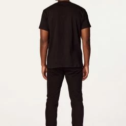 MENS TRACK SETS DENNIS T-SHIRT TRACK SET-BLACK