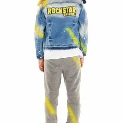 Coupon π MENS TRACK SETS CARMELO DENIM JACKET/TRACKPANT SET-NAVY/YELLOW β 9 MENS TRACK SETS CARMELO DENIM JACKET/TRACKPANT SET-NAVY/YELLOW