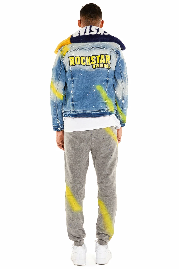 Coupon π MENS TRACK SETS CARMELO DENIM JACKET/TRACKPANT SET-NAVY/YELLOW β 3 MENS TRACK SETS CARMELO DENIM JACKET/TRACKPANT SET-NAVY/YELLOW