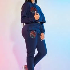 WOMENS TRACK SETS TANA TRACKSET-NAVY