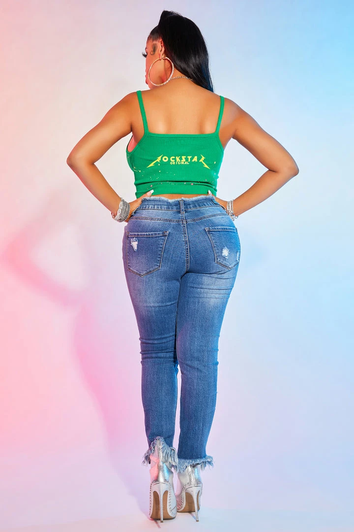 Best Pirce ⭐ WOMENS TOPS EMERY KNIT TANK-GREEN ❤️ 6 WOMENS TOPS EMERY KNIT TANK-GREEN