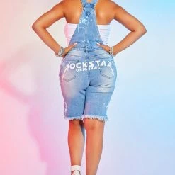 Wholesale ๐งจ WOMENS ROMPERS & JUMPSUITS COVE SHORT OVERALL-LIGHT WASH Best Seller โ๏ธ 10 WOMENS ROMPERS & JUMPSUITS COVE SHORT OVERALL-LIGHT WASH Best Seller