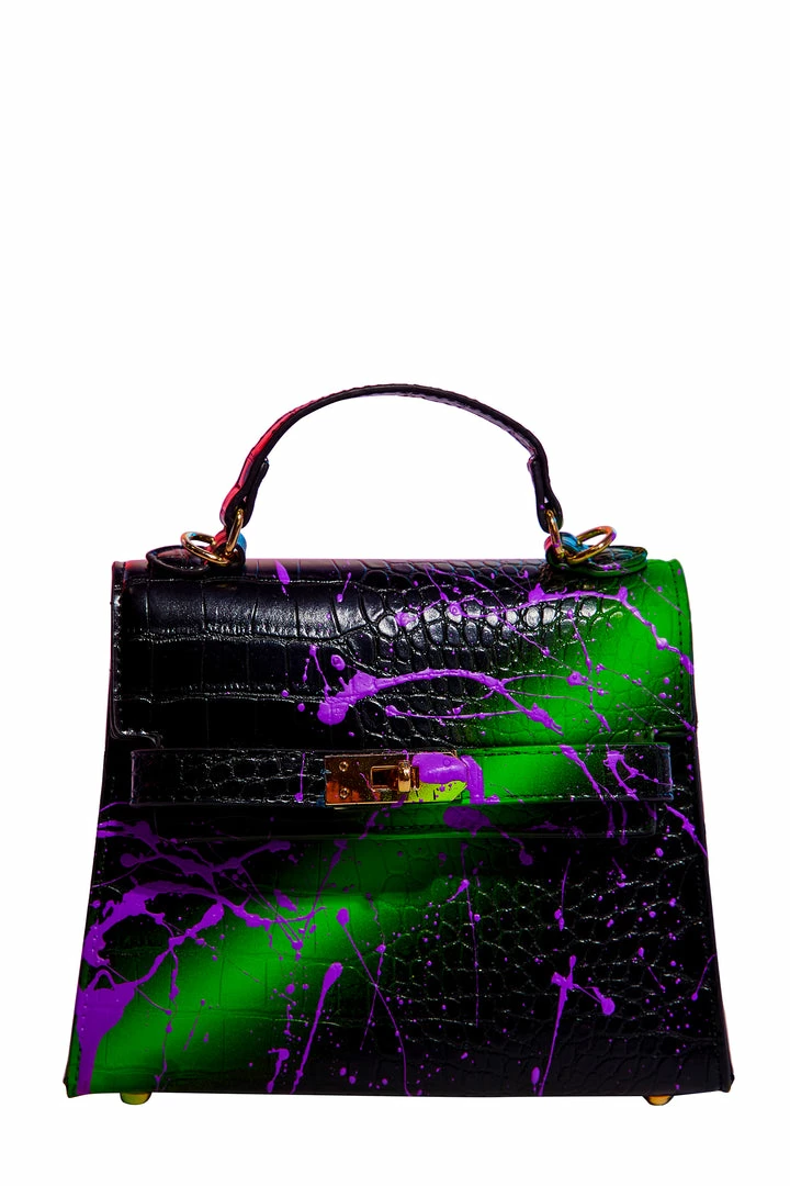 Wholesale 🎉 WOMENS ACCESSORIES MILANI SNAKESKIN 👜 HANDBAG-BLACK Best Seller 🥰 1 WOMENS ACCESSORIES MILANI SNAKESKIN HANDBAG-BLACK Best Seller