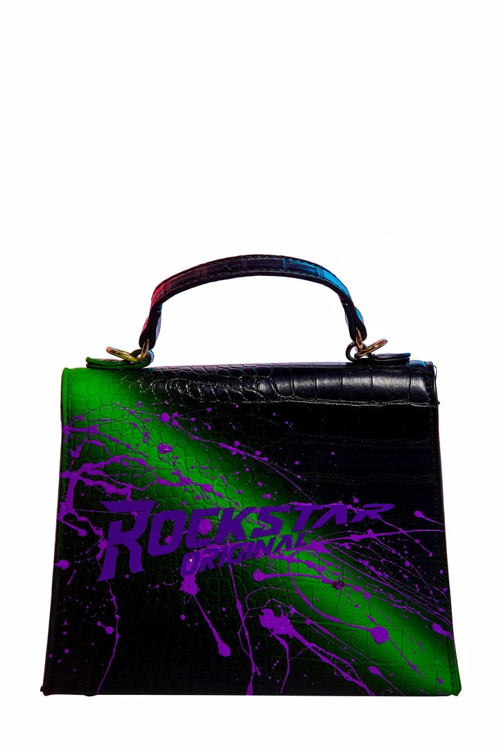 Wholesale 🎉 WOMENS ACCESSORIES MILANI SNAKESKIN 👜 HANDBAG-BLACK Best Seller 🥰 3 WOMENS ACCESSORIES MILANI SNAKESKIN HANDBAG-BLACK Best Seller