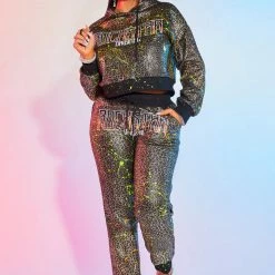 WOMENS TRACK SETS ANNIKA TRACKSET-LEOPARD