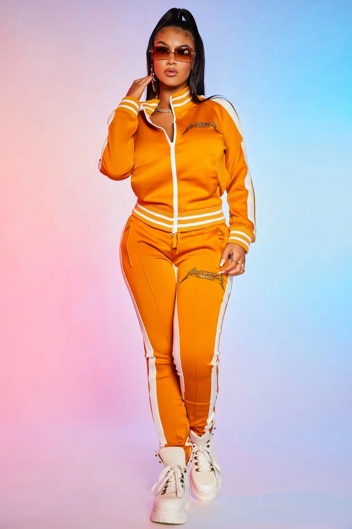 Cheapest ⭐ WOMENS TRACK SETS ZARA TRACKSET-ORANGE ⌛ 2 WOMENS TRACK SETS ZARA TRACKSET-ORANGE