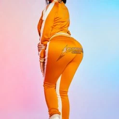 Cheapest ⭐ WOMENS TRACK SETS ZARA TRACKSET-ORANGE ⌛ 10 WOMENS TRACK SETS ZARA TRACKSET-ORANGE