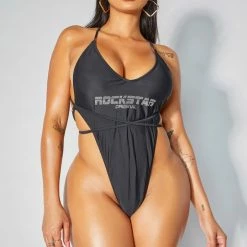 WOMENS SHAPEWEAR Best Seller TANYA ONE-PIECE SWIMSUIT-BLACK