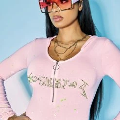 WOMENS DRESSES POPPY O-RING ZIPPER MIDI DRESS-PINK Best Seller