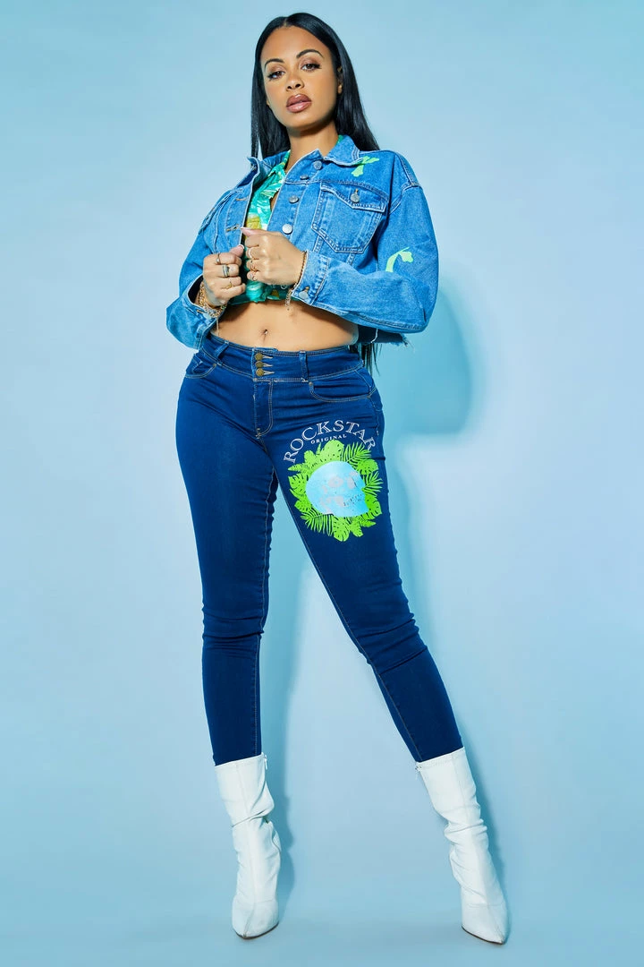 Best Pirce 👍 WOMENS JACKETS VALERIE DENIM JACKET-MED. WASH ⭐ 3 WOMENS JACKETS VALERIE DENIM JACKET-MED. WASH