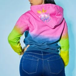 WOMENS HOODIES & SWEATSHIRTS Best Seller SOPHIE TIE DYE HOODIE-MULTI