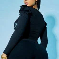 Best reviews of ๐คฉ WOMENS TEES JASMINE LONG SLEEVE KNIT TOP-BLACK ๐ 11 WOMENS TEES JASMINE LONG SLEEVE KNIT TOP-BLACK