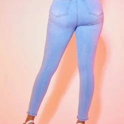 WOMENS JEANS GIADA SKINNY JEAN-LIGHT WASH