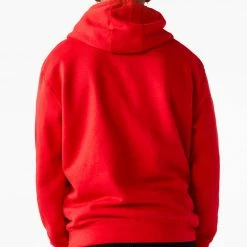 MENS HOODIES & SWEATSHIRTS Slick Crystal Hoodie (Red) Tops