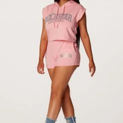 WOMENS SHORT SETS Charlee Pink Short Set