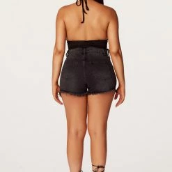 Top 10 ⌛ WOMENS SHORTS Ellery Black Denim Short Best Seller 😀 10 WOMENS SHORTS Ellery Black Denim Short Best Seller