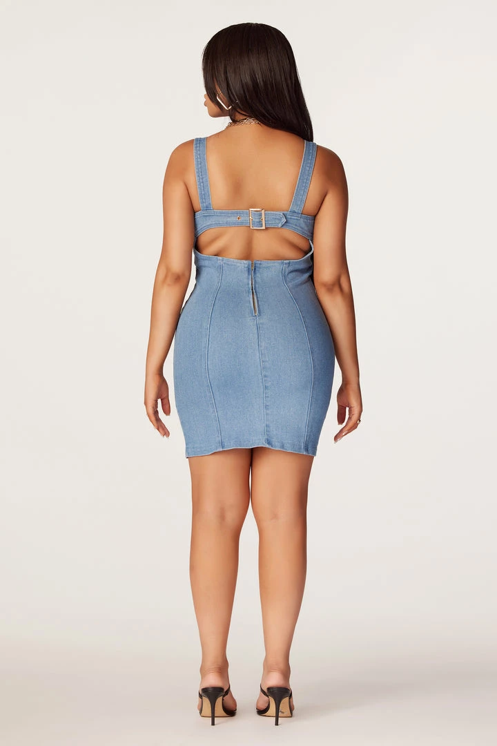 Best reviews of 🤩 WOMENS 👗 DRESSES Viola Light Wash Mini 👗 DRESS Best Seller 🔥 6 WOMENS DRESSES Viola Light Wash Mini Dress Best Seller