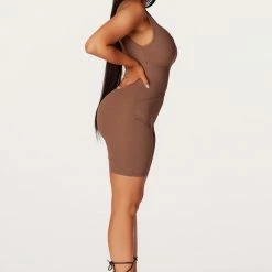 WOMENS ROMPERS & JUMPSUITS Tatum Taupe Romper