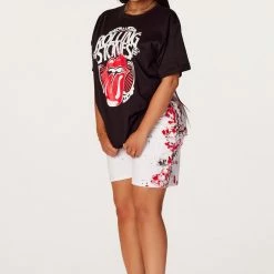 WOMENS SHORT SETS Sloane Black/White Short Set