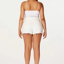 WOMENS TOPS Crazy Daisy White Tank Top