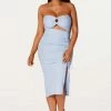 WOMENS DRESSES Best Seller Tamara Blue Midi Dress