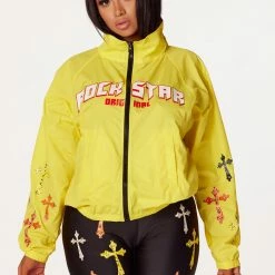 WOMENS ACTIVE SHORT SETS Brigitte 2.0 Yellow/Black Bike Short Set