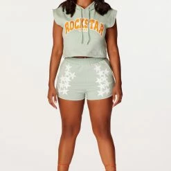 WOMENS SHORT SETS Haven Sage Short Set