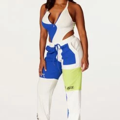 WOMENS TRACK SETS CHEYENNE TRACKSET-WHITE/MULTI