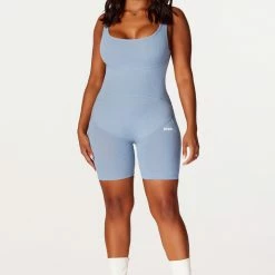 WOMENS ROMPERS & JUMPSUITS Best Seller Tatum Baby Blue Romper