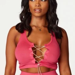 WOMENS ACTIVE SHORT SETS Ariel Fuchsia Bike Short Set