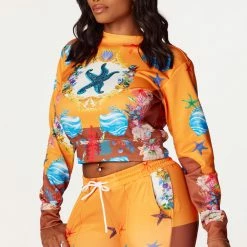 Coupon ❤️ WOMENS TRACK SETS VIOLA TRACKSET-ORANGE/MULTI ⌛ 11 WOMENS TRACK SETS VIOLA TRACKSET-ORANGE/MULTI