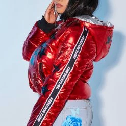 Outlet โค๏ธ WOMENS OUTERWEAR STELLA PUFFER JACKET-METALLIC RED ๐ฅ 13 WOMENS OUTERWEAR STELLA PUFFER JACKET-METALLIC RED