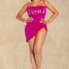 WOMENS DRESSES CIARA SKIRT SET-FUCHSIA