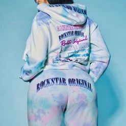 WOMENS TRACK SETS COTTON CANDY SKIES TRACKSET-MULTI