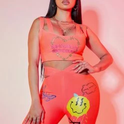 Deals 🥰 WOMENS ACTIVE SHORT SETS MOXIE BIKE SHORT SET-CORAL 👏 10 WOMENS ACTIVE SHORT SETS MOXIE BIKE SHORT SET-CORAL