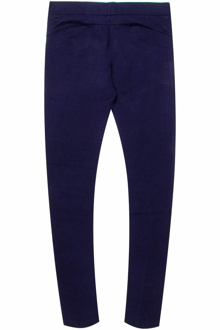 Best Pirce ❤️ WOMENS PANTS RUBI LEATHER & LACE LEGGING-BLUE Best Seller ❤️ 3 WOMENS PANTS RUBI LEATHER & LACE LEGGING-BLUE Best Seller