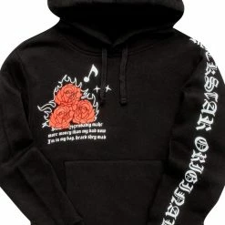 WOMENS DRESSES RUBI HOODIE DRESS-BLACK