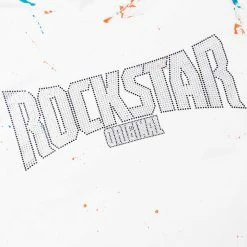 MENS SHORT SETS Track Sets RANDALL CRYSTAL LIGHTING SHORT SET-WHITE