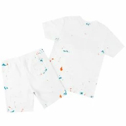 MENS SHORT SETS Track Sets RANDALL CRYSTAL LIGHTING SHORT SET-WHITE