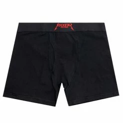 MENS ACCESSORIES ROCKBAND LOGO UNDERWEAR-BLACK Best Sellers