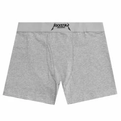 MENS ACCESSORIES ROCKBAND LOGO UNDERWEAR-GREY