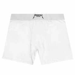 MENS ACCESSORIES ROCKBAND LOGO UNDERWEAR-WHITE