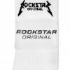 MENS ACCESSORIES ROCKBAND LOGO SOCKS-WHITE Best Sellers