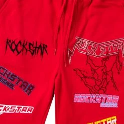 MENS SHORT SETS Track Sets ROHIT SHORT SET- RED