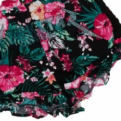 WOMENS SHORTS SARIYAH CROCHET TRIM SHORT-BLACK Best Seller