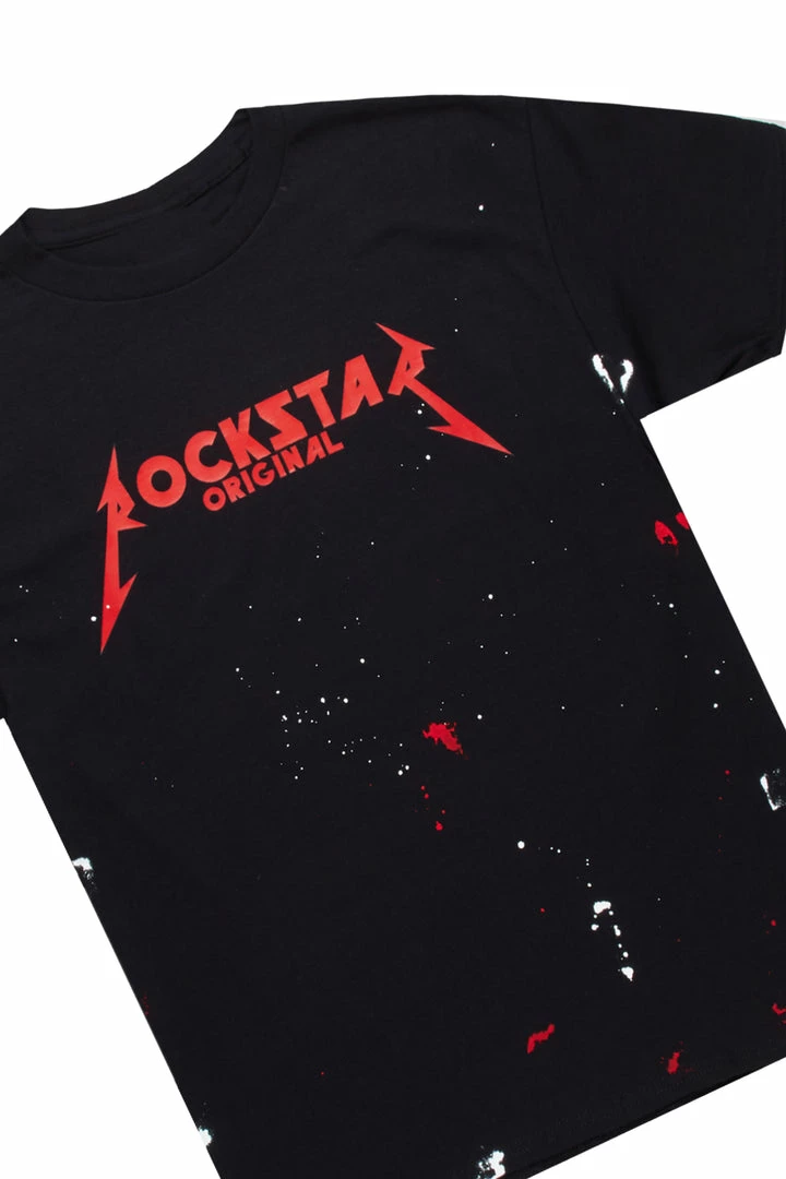 Hot Sale ❤️ MENS TRACK SETS SCOTTIE T-SHIRT/FLARE PANT SET-BLACK/RED ⭐ 8 MENS TRACK SETS SCOTTIE T-SHIRT/FLARE PANT SET-BLACK/RED