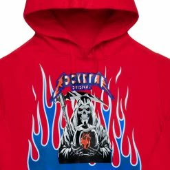 MENS HOODIES & SWEATSHIRTS Tops SETTI HOODIE-RED